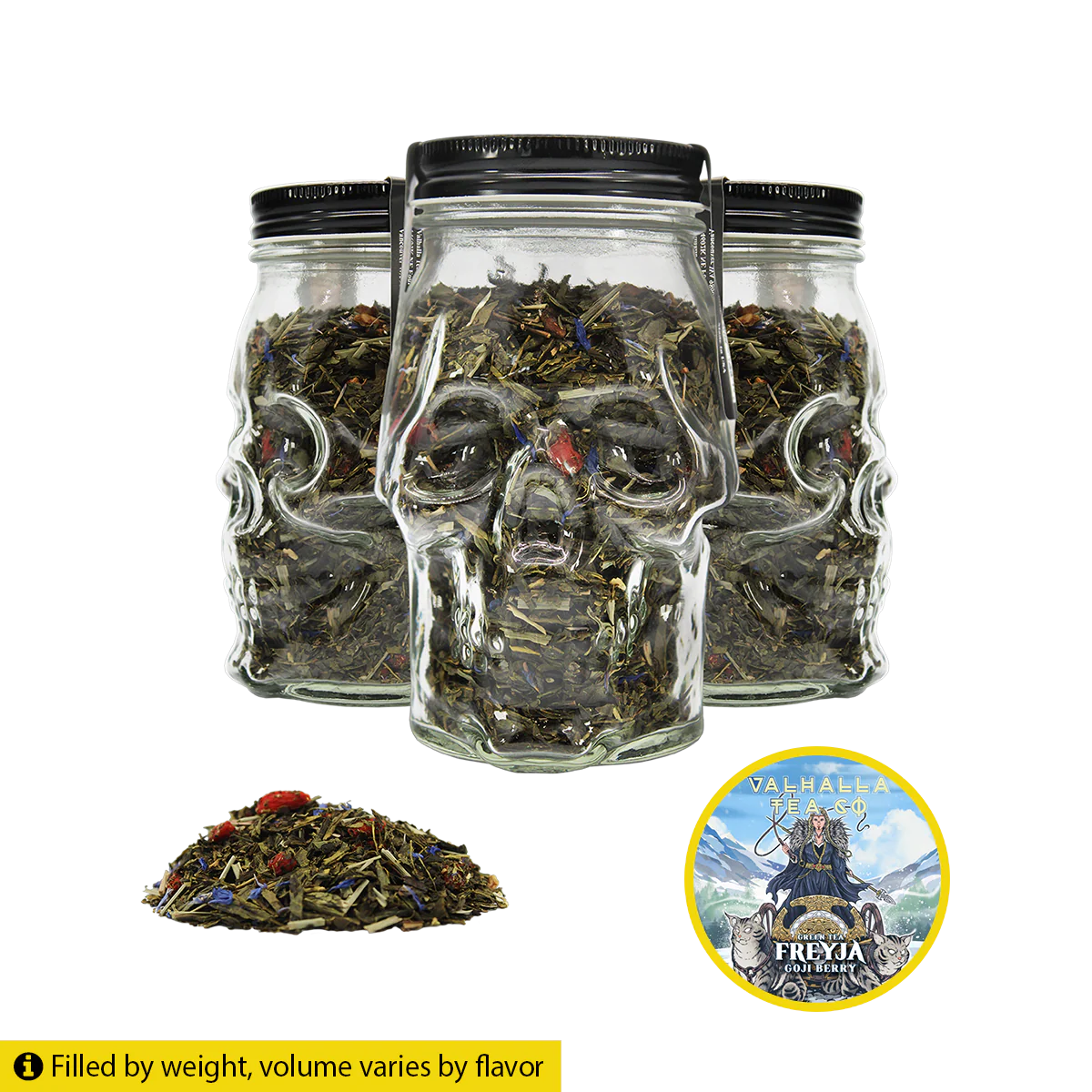 Freyja | Goji Berry | Green Tea | Caffeinated - Image 3