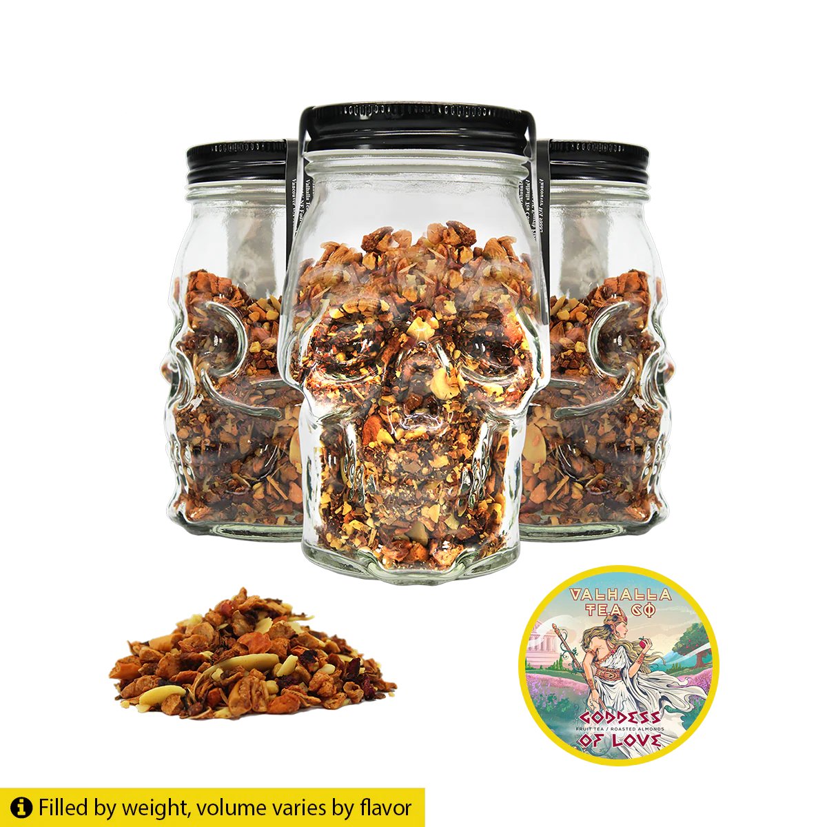 Goddess of Love | Toasted Almond & Apple | Fruit Tea | Non-Caffeinated - Image 3