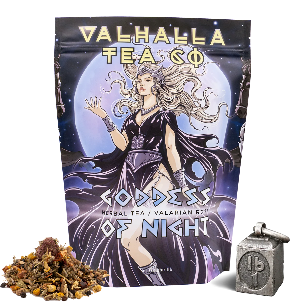 Goddess of Night | Valerian Root, Chamomile, Lavender | Herbal Tea | Non-Caffeinated - Image 4