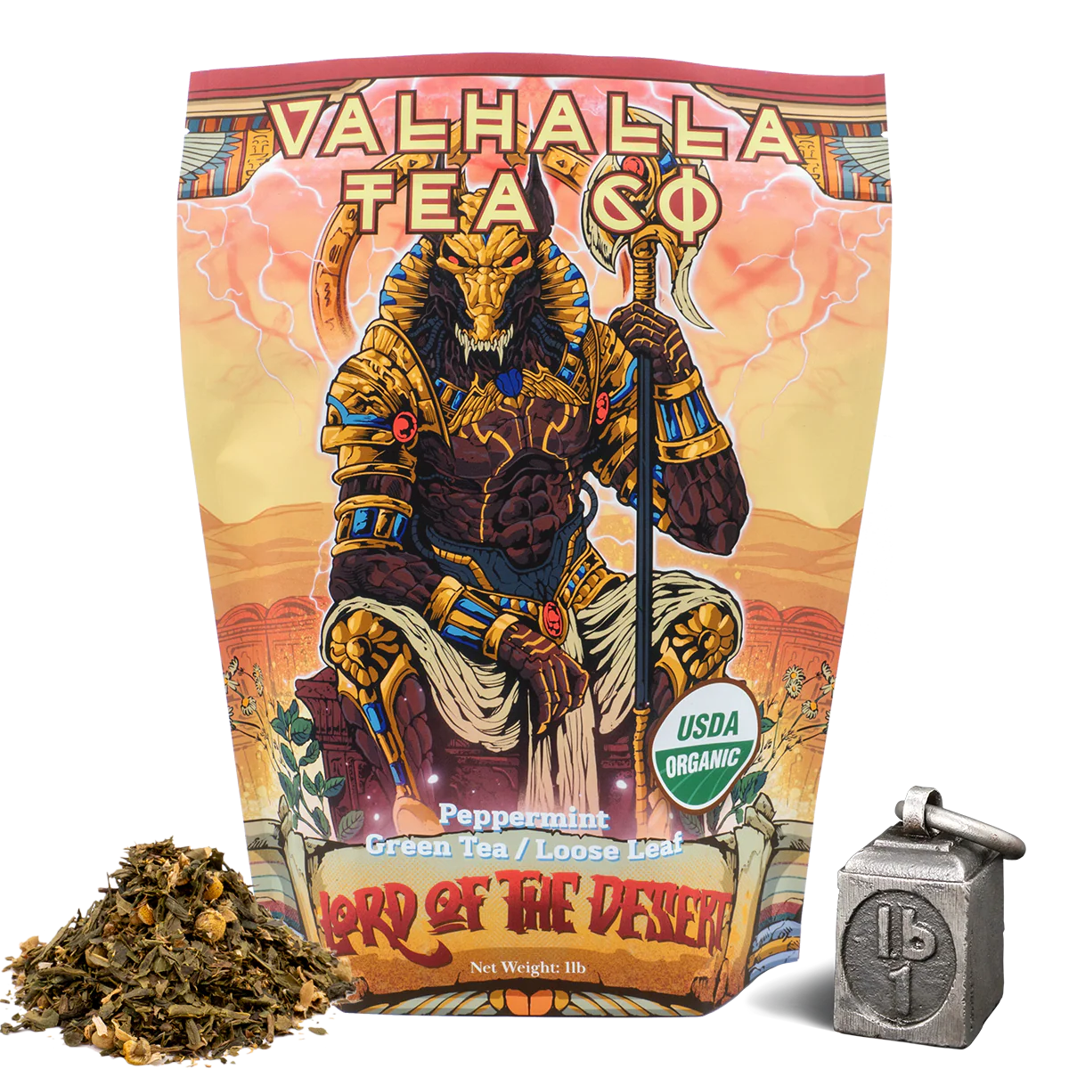 Lord of the Desert | Peppermint, Chamomile | Green Tea | Caffeinated - Image 4
