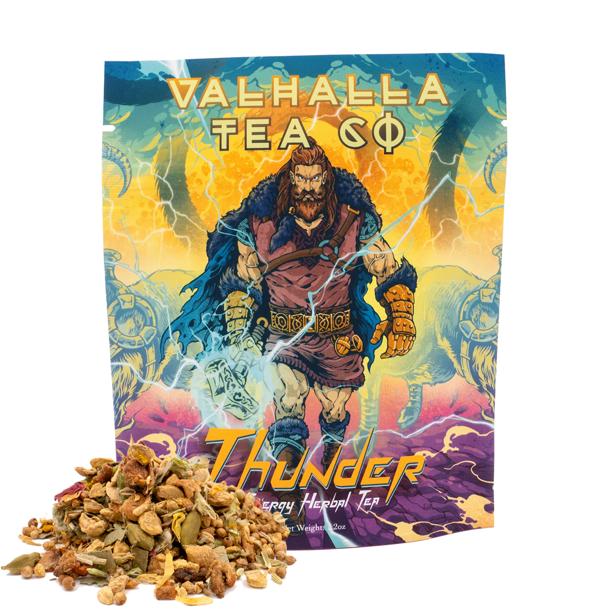 Thunder | Spicy & Fruity | Energy Herbal Tea | Non-Caffeinated - Image 2