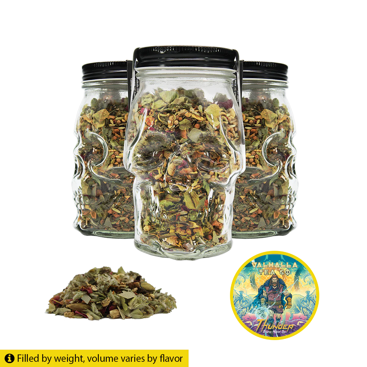 Thunder | Spicy & Fruity | Energy Herbal Tea | Non-Caffeinated - Image 3