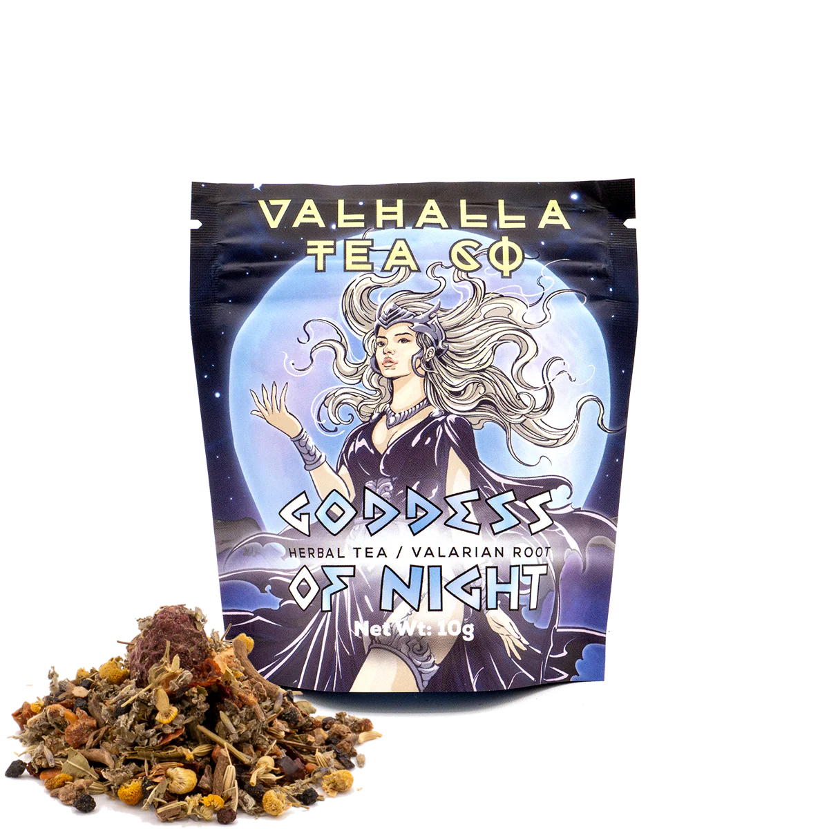 Wholesale - Goddess of Night | Valerian Root, Chamomile, Lavender | Herbal Tea | Non-Caffeinated