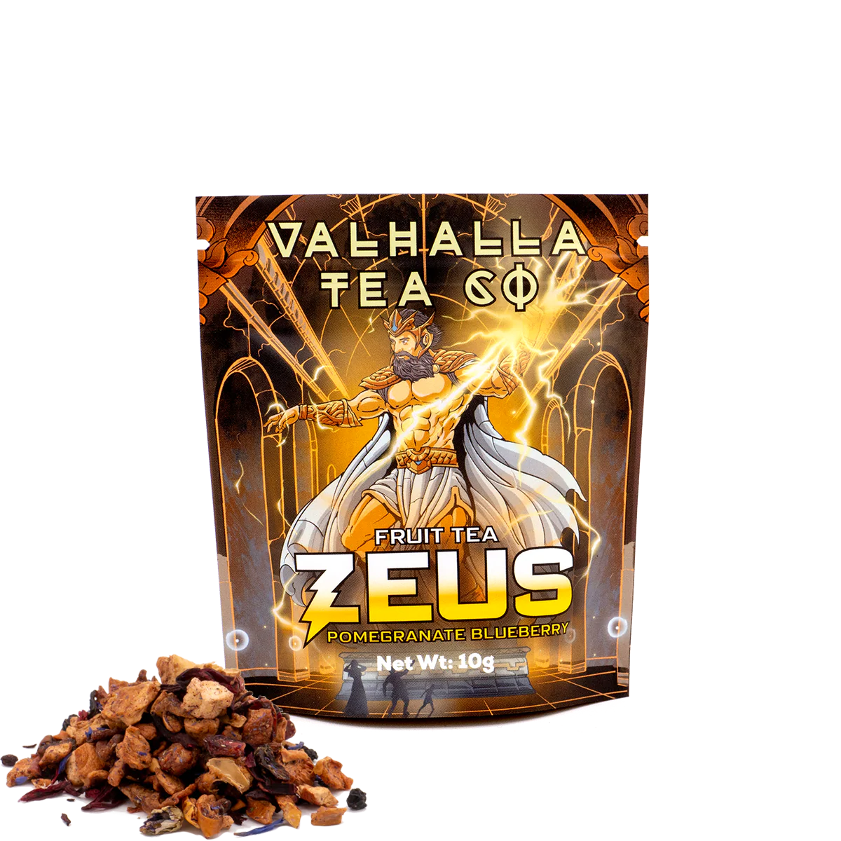 Wholesale - Zeus | Pomegranate, Blueberries, Hibiscus | Fruit Tea | Non-Caffeinated