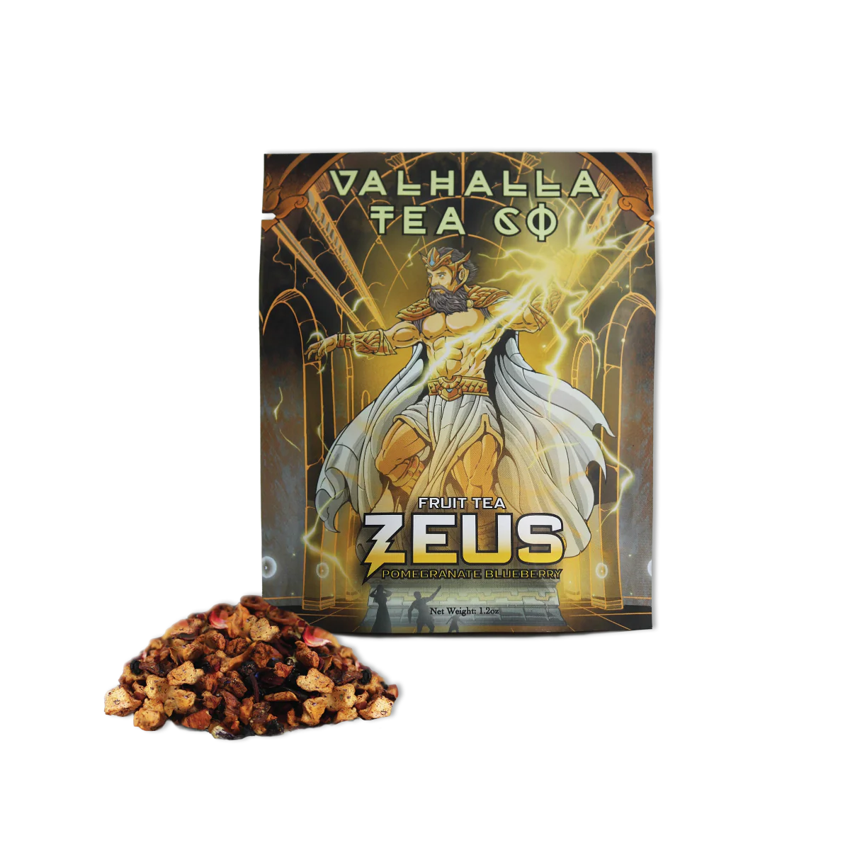 Wholesale - Zeus | Pomegranate, Blueberries, Hibiscus | Fruit Tea | Non-Caffeinated - Image 2